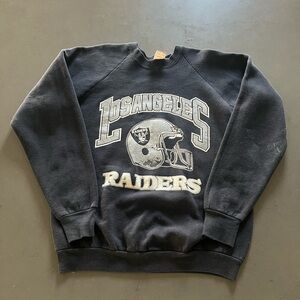 Vintage Raiders XL “Fits like a men’s Medium” pullover Fruit of the Loom